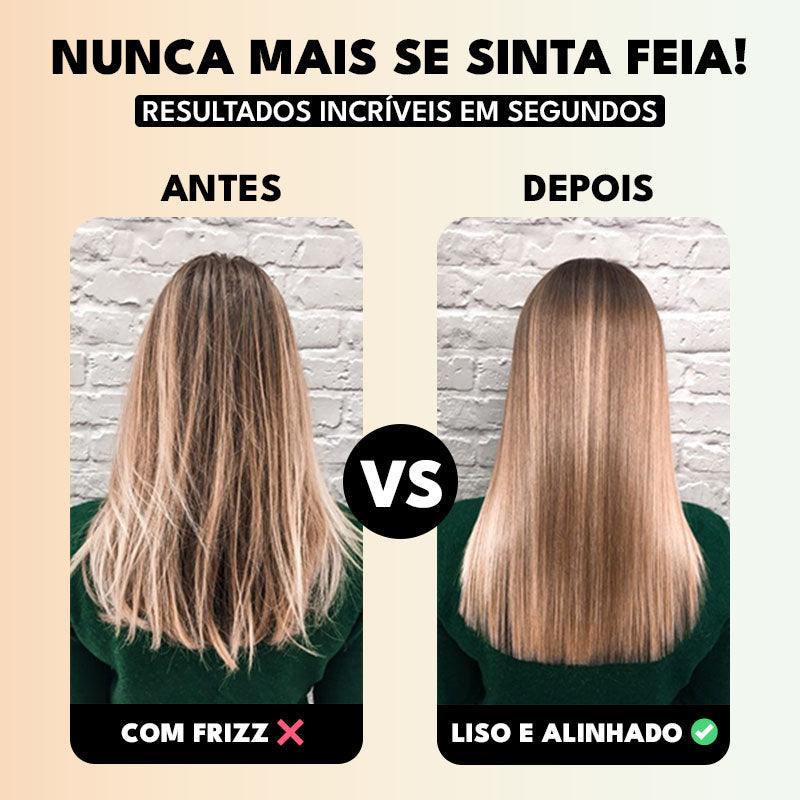 Escova Alisadora de Cabelo 5 em 1 Sem Fio PureGlam - Estilo Perfeito